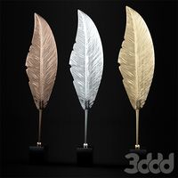 Paradise Leaf Sculpture
