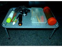 Bivvy table / small camping table for under $10,- by Glompie