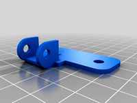 Hotbed or X carriage attach 90 degree for Plughi RepRap 3D printer by alessiocavalieri