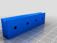 24 Tooth Actobotics Gear Rack - Thickened Teeth by dannyflynn00