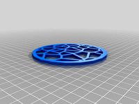 Voronoi Coaster by bluegoo192