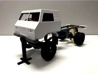 3D printed RC truck V3: Center diff V2 by MrCrankyface