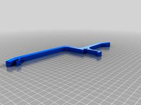 Led Strip Holder with invisible wiring for Prusa i3 MK2 by Hoowk