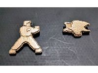 Karateka pendants by option8