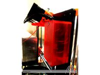 Prusa i3 MK2 MultiMaterial - Switch PCB Case for Rev 0.4 (new and smaller PCB) by MartinMajewski