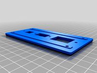 Ultimaker 2 Aluminum Extrusion 3D printer - Rear I/O Panel with USB ATX power socket and switch by Alex18881