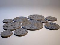Z.O.D. Dungeon Theme Bases (28mm/Heroic scale) by dutchmogul