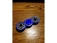 thin dual fidget spinner by kam975