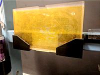 Makerbot Replicator 2 Plate Wall Mount by zcohen