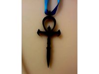 Trimmed Vampire Ankh Pendant by __Vincent__