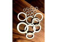 Glow in the dark Rings and Bracelets by Njmacbeth