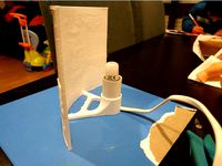 lithophane holder with lamp support (v5 inside) by claudio_extreme