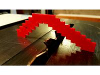 Bench saw blade height gauge by Tomodachi1