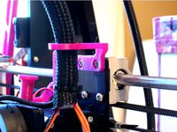 Anet A8 Extruder Strain Relief by VegasGuy