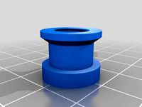 groove mount 1/8" NPTF pushfit adapter (1.75mm/2mm ID, 4mm OD) by corecode