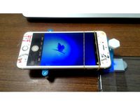 Microscope plate for mobile phone (手機顯微鏡載台) by joeyliaw