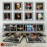 Черная серия (20 картин Patrice Murciano)