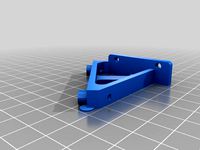 AZSMZ LCD Bracket For Kossel Mini by stefi01