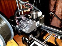 Anet A6 magnetic fan mount by bargoraj90