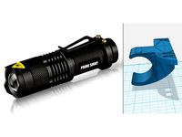 SkateBoard  frontlight Cree T6 Flashlight by filledk