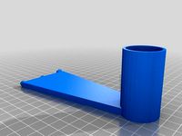 Simple Pegboard Filament Spool Holder by cilynx