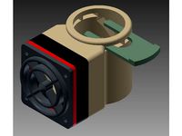 30mm and 40mm fan surround (E3D V6 clone) by drwatson6