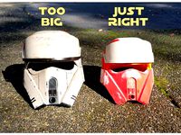 Shoretrooper Helmet Resized for Kids by Zippitybamba