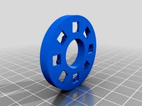 WS2812B LED Chip Case (Circle) by LeeIIIWill