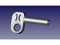 JCDecaux advertising display key / abri sleutel by laglab