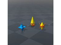 x-wing - Mine Field - variation mine tokens  by gametree3d