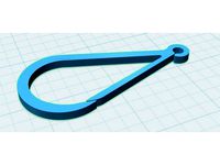 Ornament Hook, Carabiner Style by AmyRambowLarsen