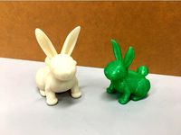 Bunny rabbit by MidlandCollegeComputerGraphics