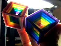 Test Cubes for Full Color FDM Printing by mathgrrl