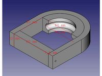 Adapter holder for Tubular Motor Motorized Window by jhpfilho