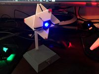 Destiny Ghost Fully Detailed Model floating Stand by kevan_h