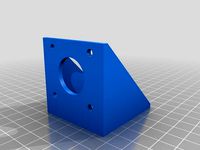 NEMA 17 Stepper Motor Mounting Bracket by robotfoot