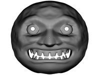 Moon mask (Majora's Mask) by HanzFreidel