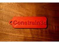 Constrain3d Keychain by constrain3d
