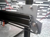 Anet A2 replacement x carriage belt holder by kirkalaniz