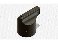 Sieg C1 Micro Lathe Direction Knob by filament_junkie