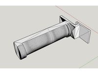 Flashforge Creator Pro Spoolholder Large by Tartor82