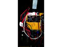 Anet A8 Reset Button Motherboard Cover with 2 fan holes by Nitemare