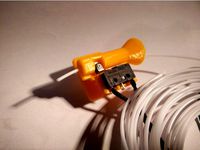 Mixed Filament runout and guide -  Anet A8 by byt77860