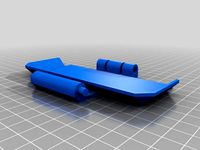 Tamiya Off Road Chassis (ORV) LiPo Battery Hatch by maheee