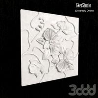 3D панель Orchid