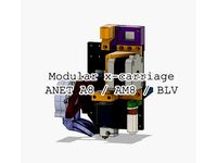 Modular X-carriage for ANET A8 / AM8 / BLV by fantasmag0ria