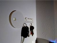 Magnetic Key Key Rack by maheee