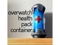 Overwatch Small Health Pack Container! by WildRoseBuilds