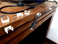 Configurable Cable holder - Prende cabos, segura cabos by Imprimildo