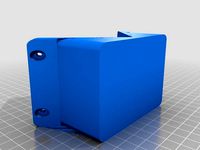 Fiberon Half Height 63 MM Handrail Support for deck corners by Highlanderburial